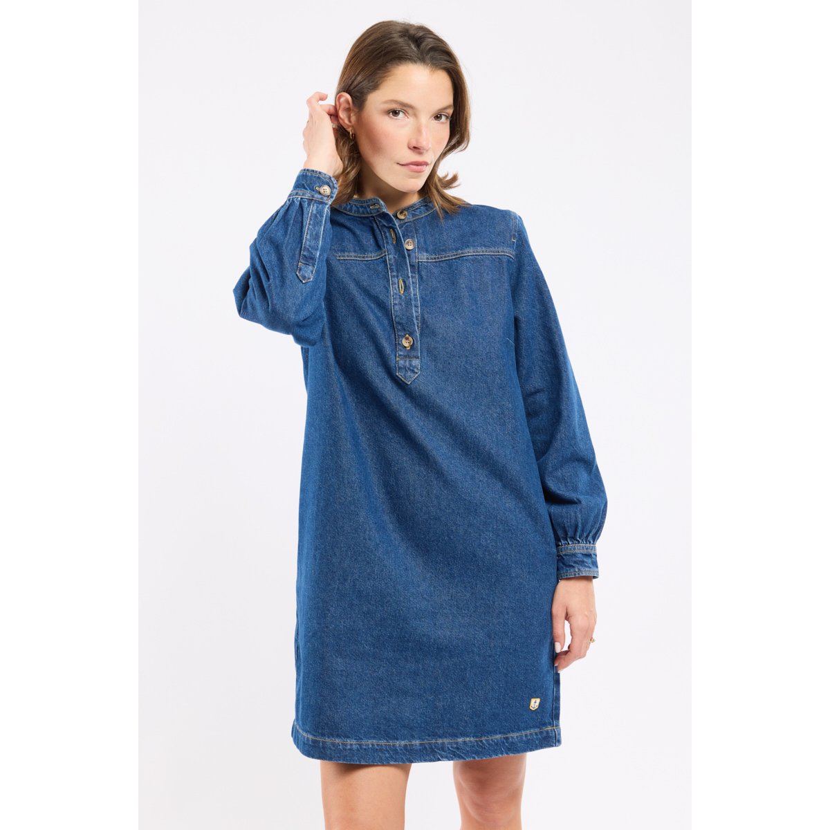 Robe en jean Héritage - coton jean clair, ARMOR-LUX
