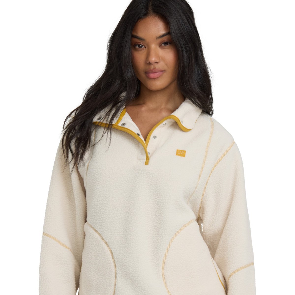 Demi-fermeture à boutons-pression STREAMER blanc whitecap, BILLABONG