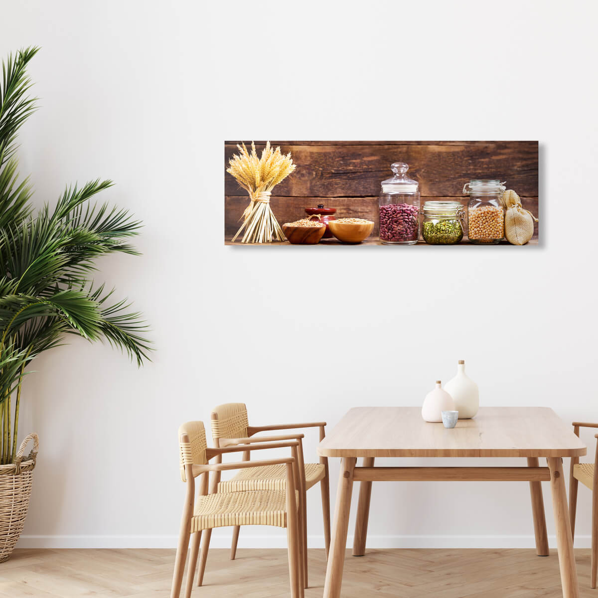 Tableau Mural Plaisir De Terre CUISINE tableaux sur toile-marron, CEANOTHE