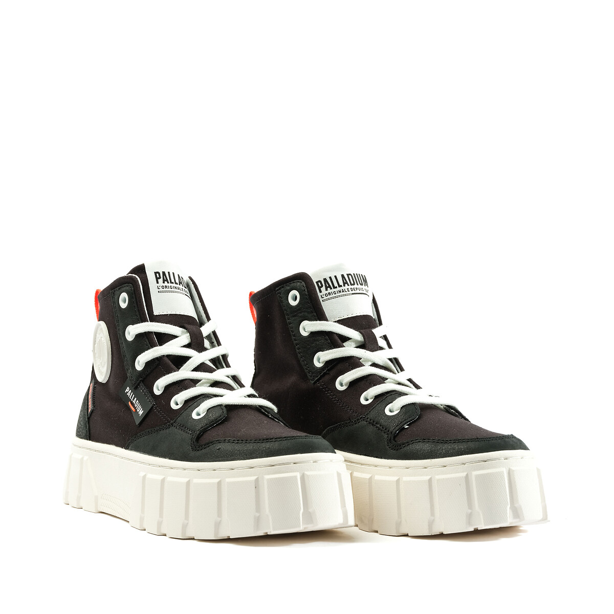 Baskets montantes Pallatower Hi noir, PALLADIUM