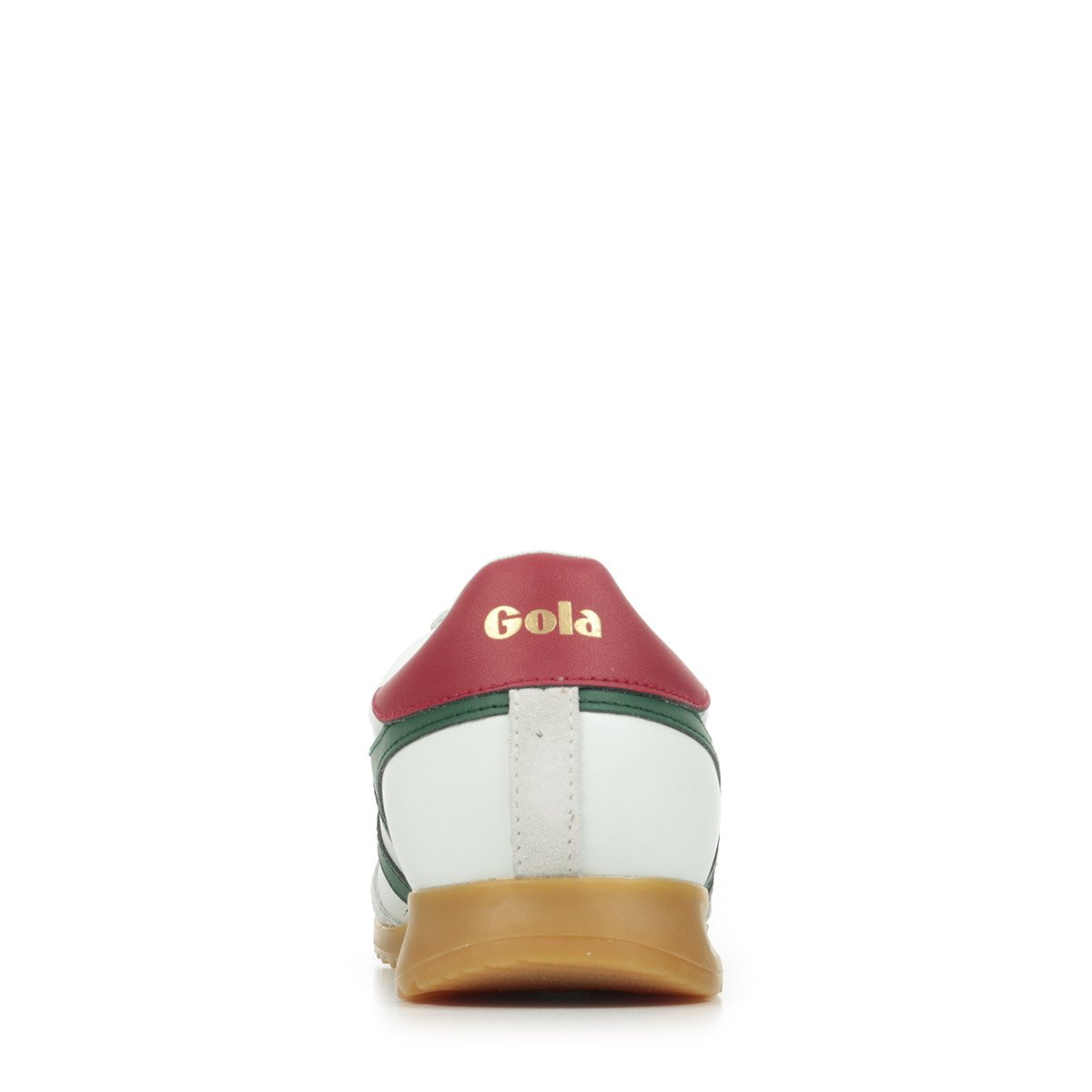 Baskets Torpedo white evergreen deep red, GOLA