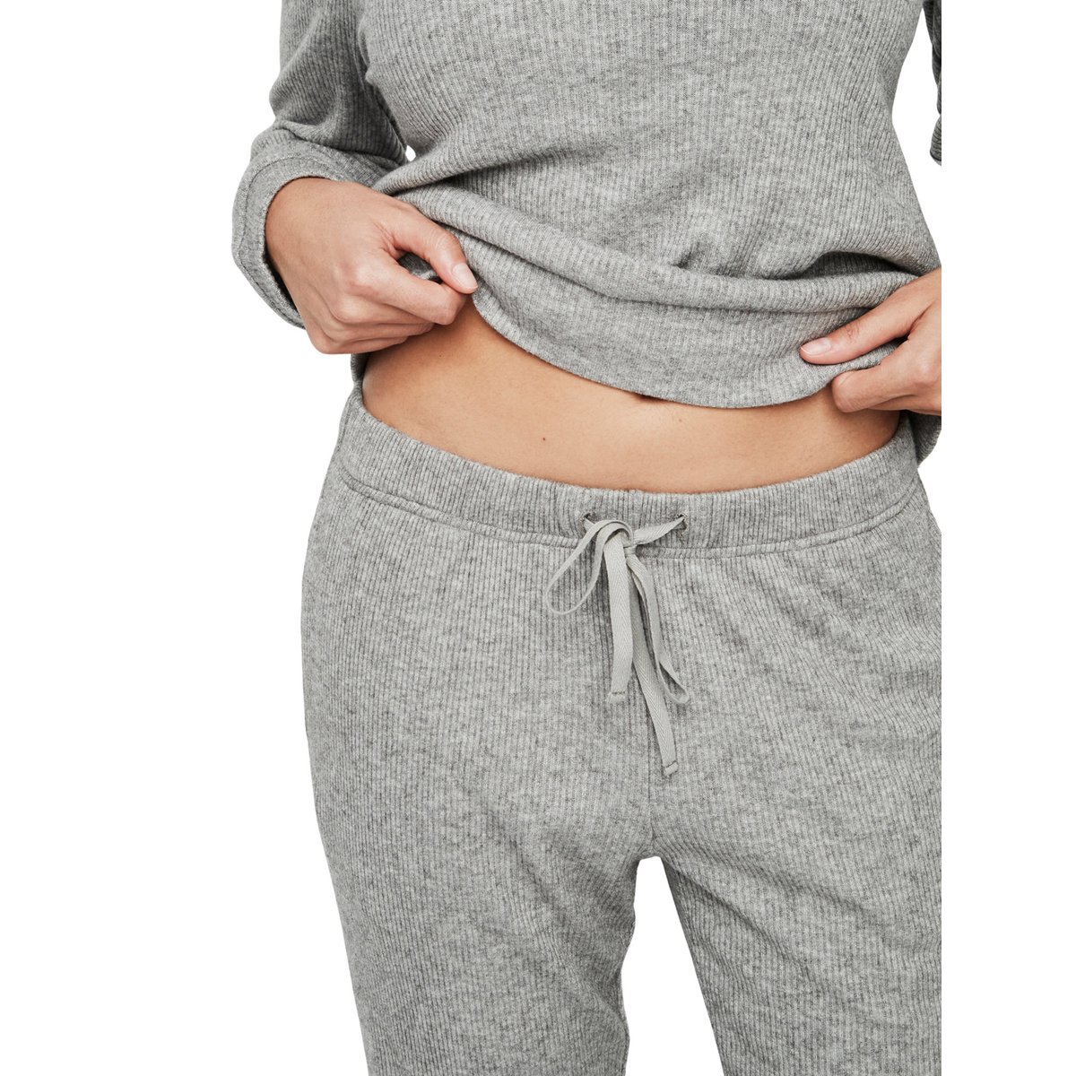 Pyjama pantalon top manches longues P106 CLOUD NINE gris, SELMARK
