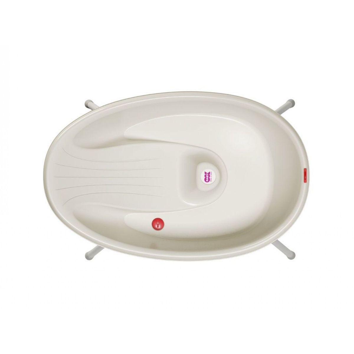 Baignoire Bella avec support de baignoire - OKBABY white, OK BABY