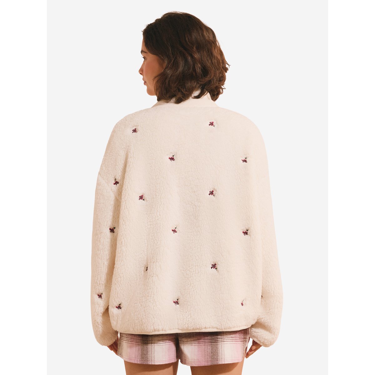 Veste avec motif floral HESTIA ecru, ETAM