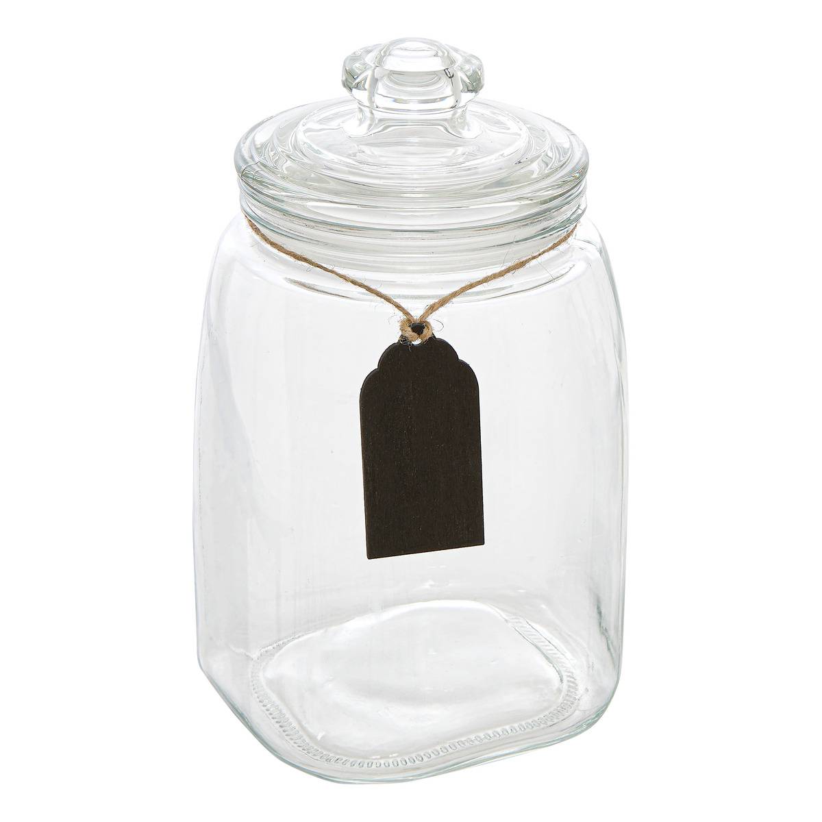 Bonbonnière ronde L 20,3 cm BONBY transparent, 5FIVE SIMPLY SMART