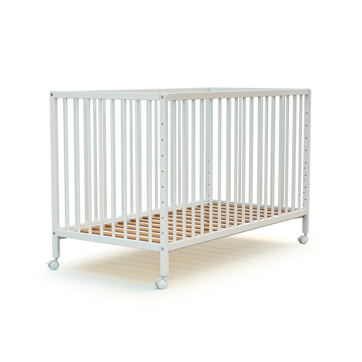 Lit bébé cododo en bois LIO blanc, WEBABY