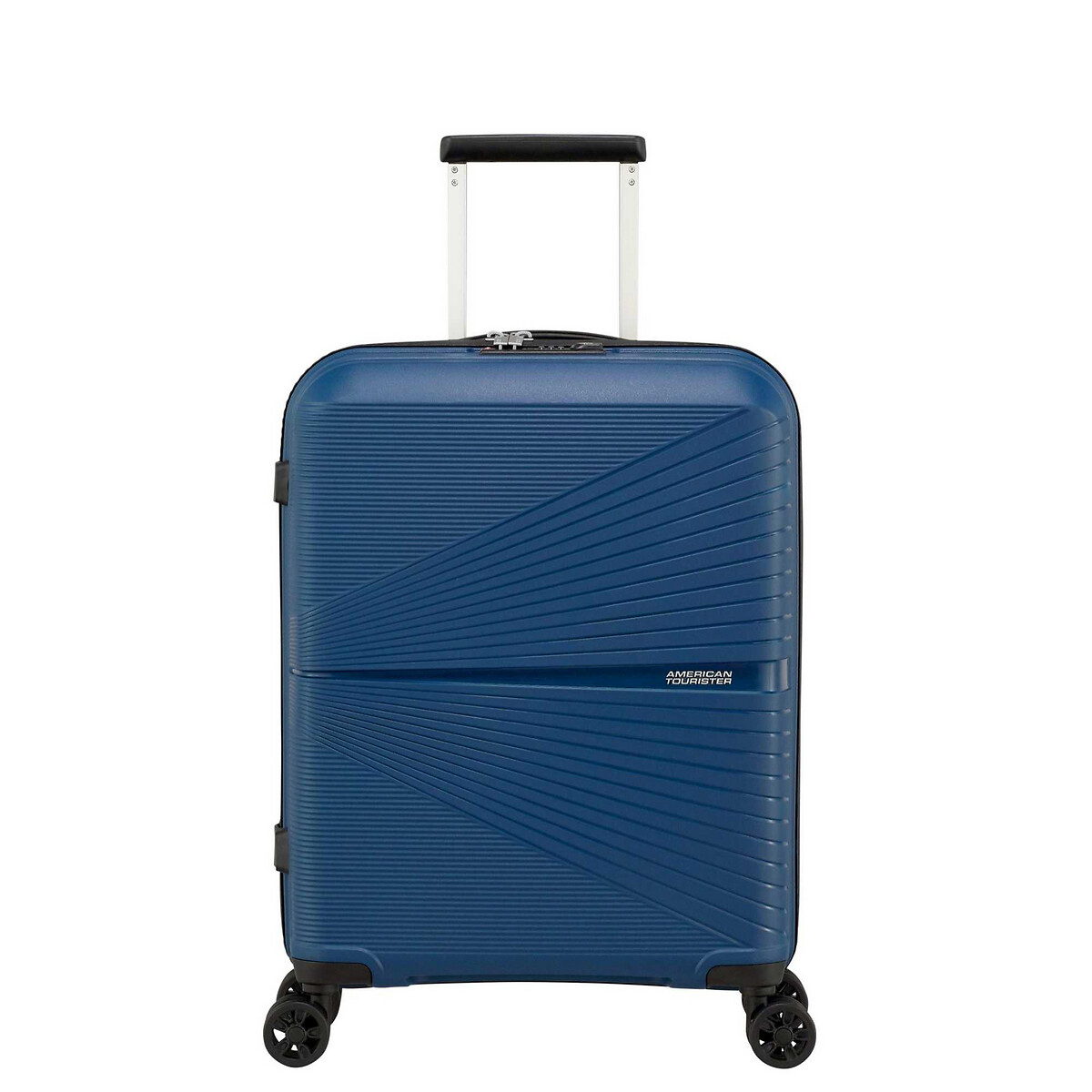 Mala de cabine superleve, 55 cm, com 4 rodas, da American Tourister azul, AMERICAN TOURISTER