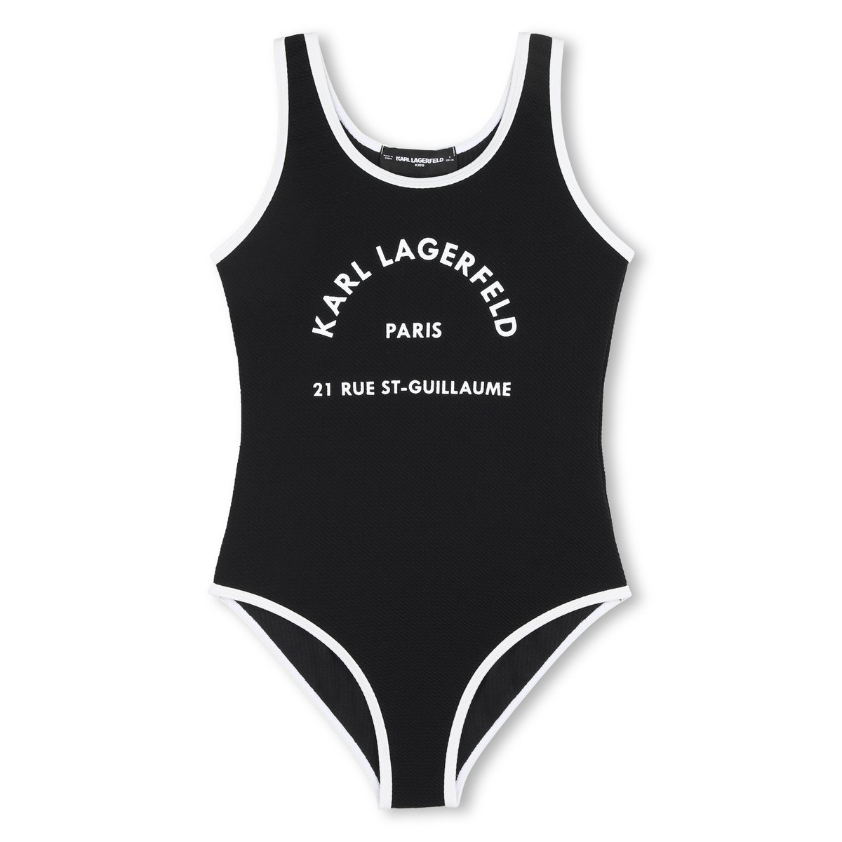 Maillot de bain 1 piece black, KARL LAGERFELD KIDS
