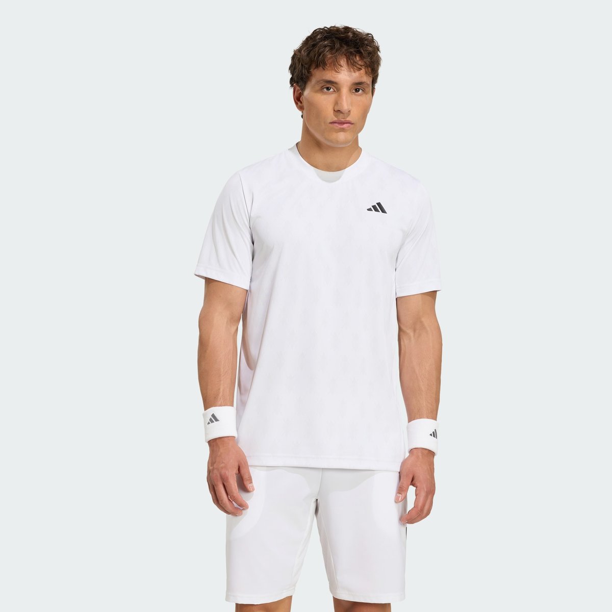 T-Shirt Graphique De Tennis Climacool Club T-Shirt Graphique De Tennis Climacool Club white / dash grey, adidas Performance