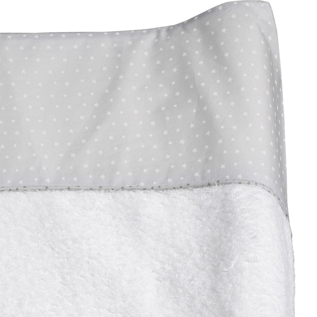 Matelas à langer en coton gris, SAUTHON