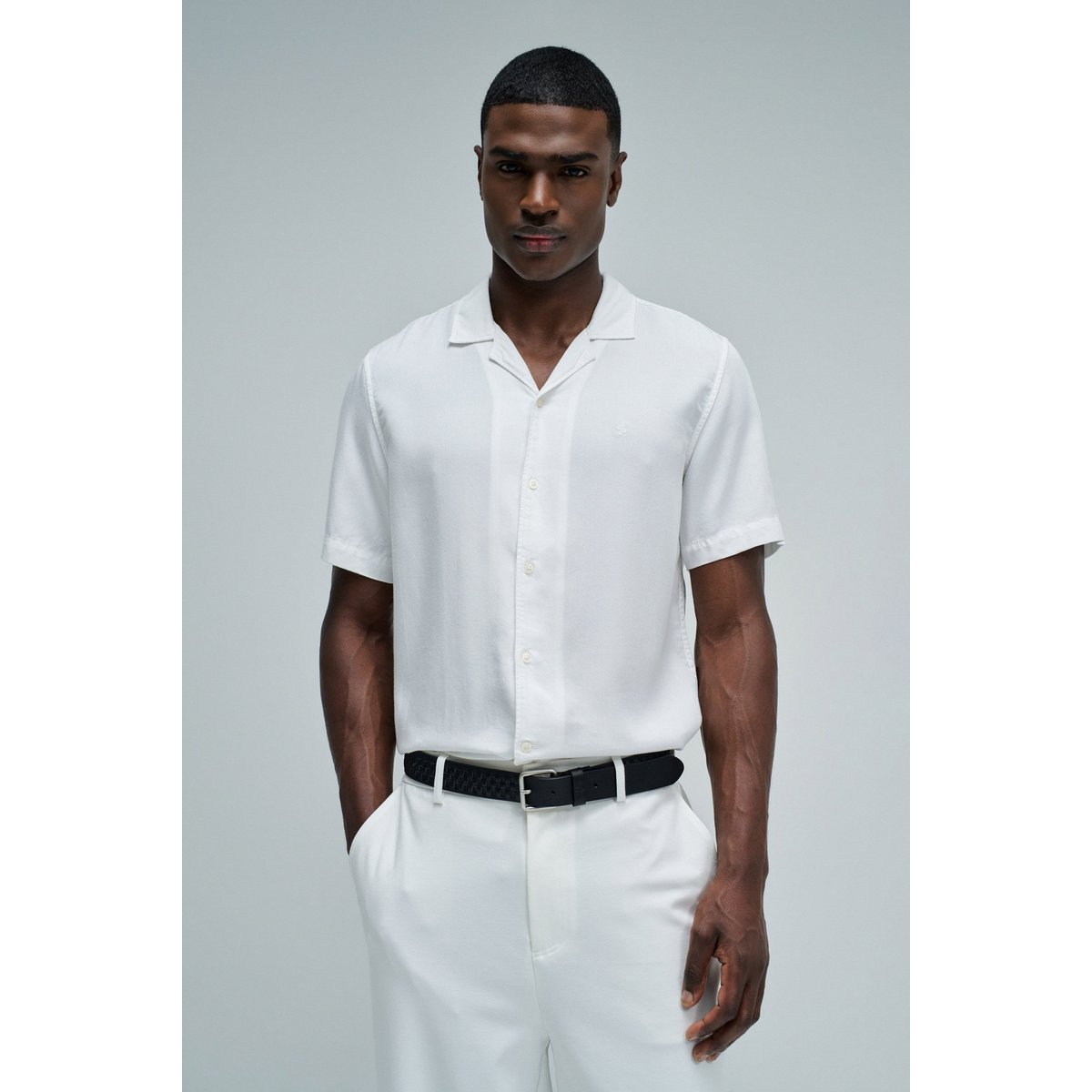 CHEMISE EN DENIM LÉGER blanc, SALSA JEANS