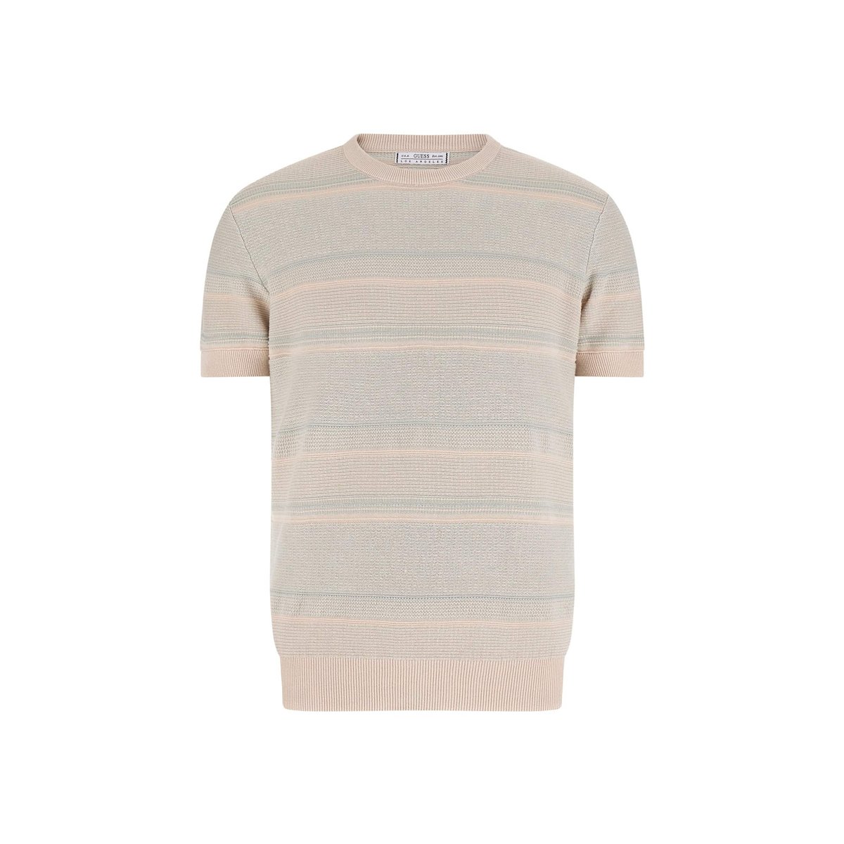 Pull Rayé beige multi, GUESS