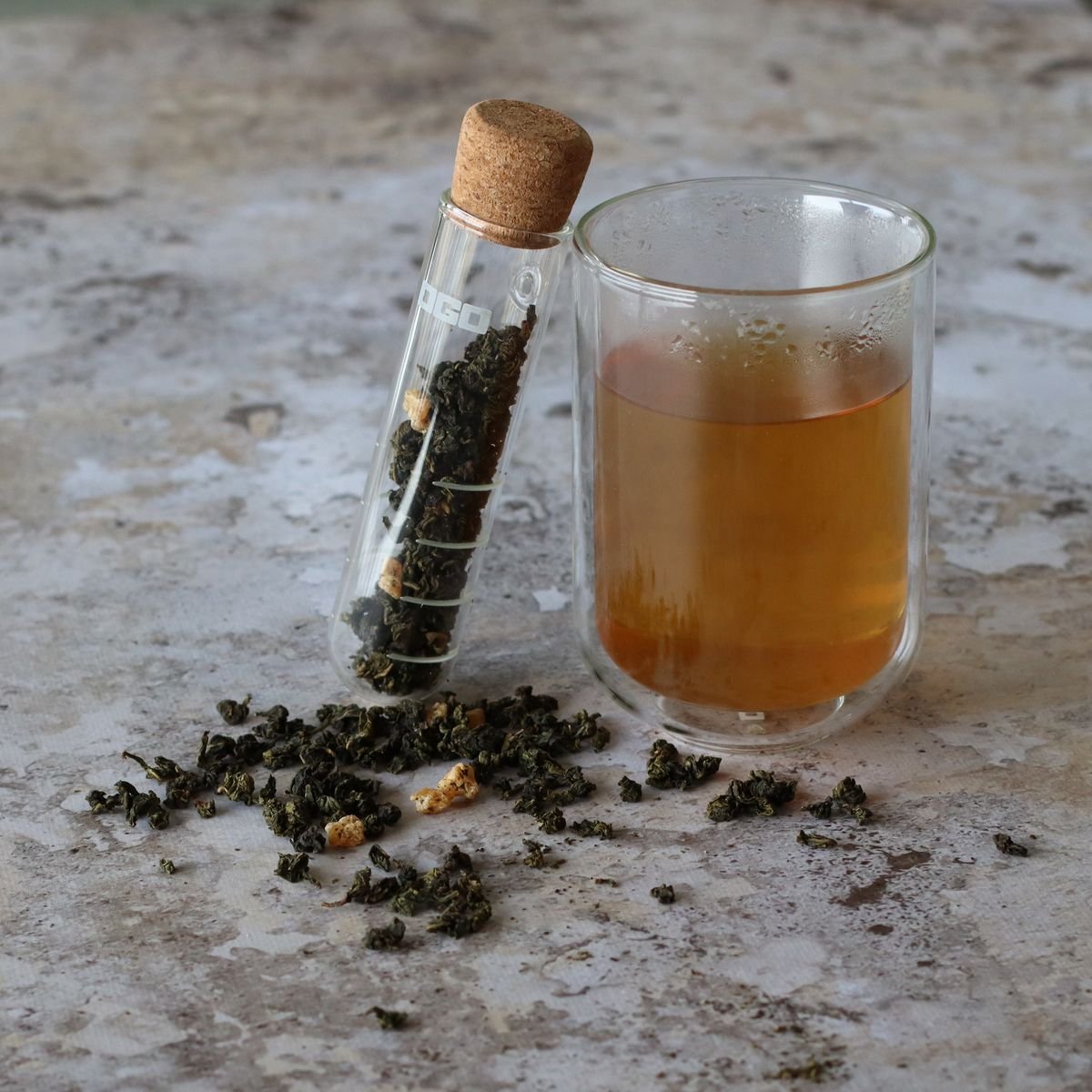 Infuseur à thé tube en verre, YCARE transparent, OGO LIVING