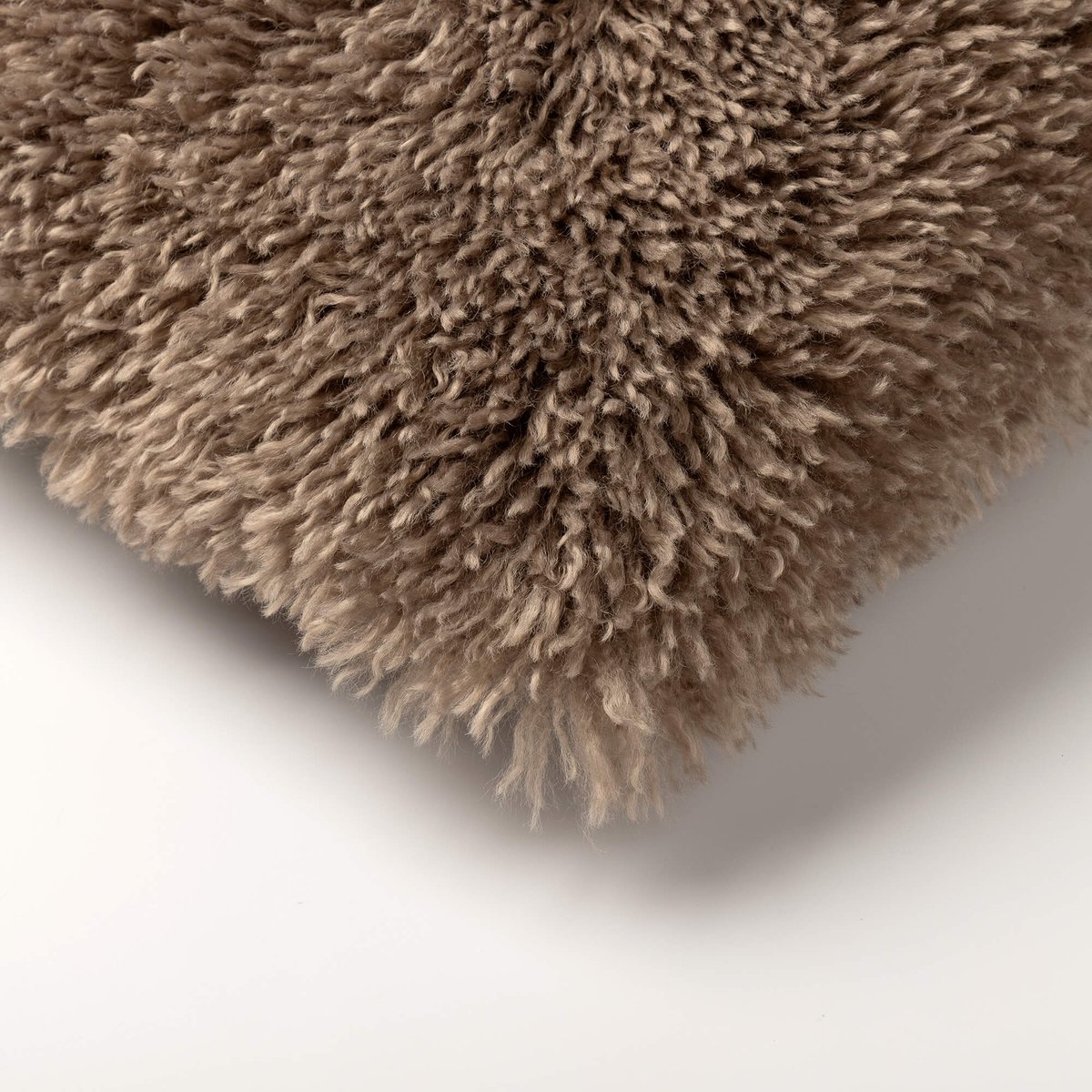 Housse de coussin Ibby taupe, DUTCH DECOR