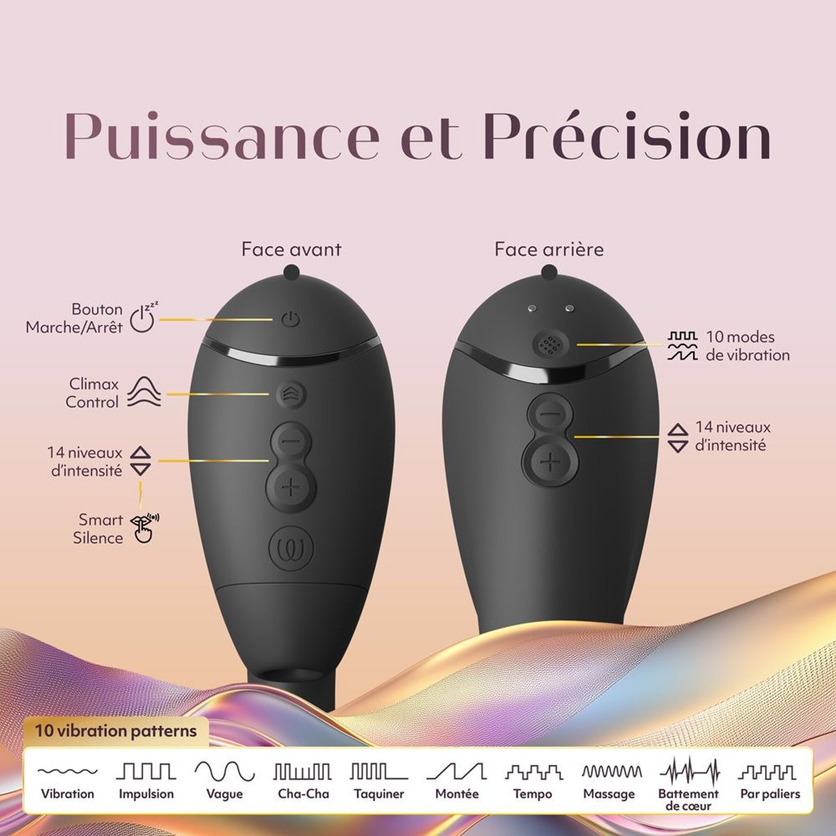 Stimulateur Clitoridien Next Duo 2 noir, WOMANIZER