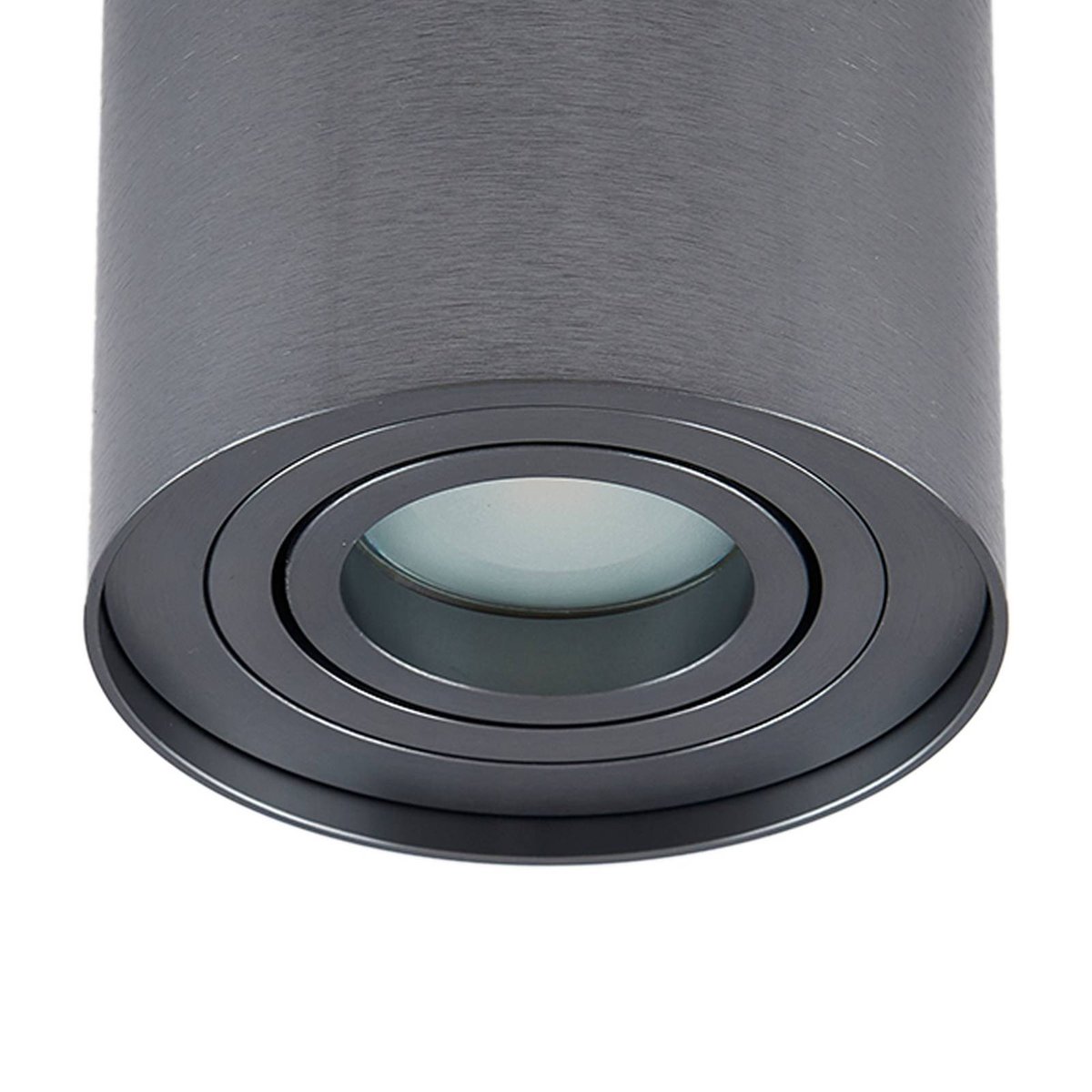 Projecteur, spot en aluminium moderne gunmetal, ARCCHIO