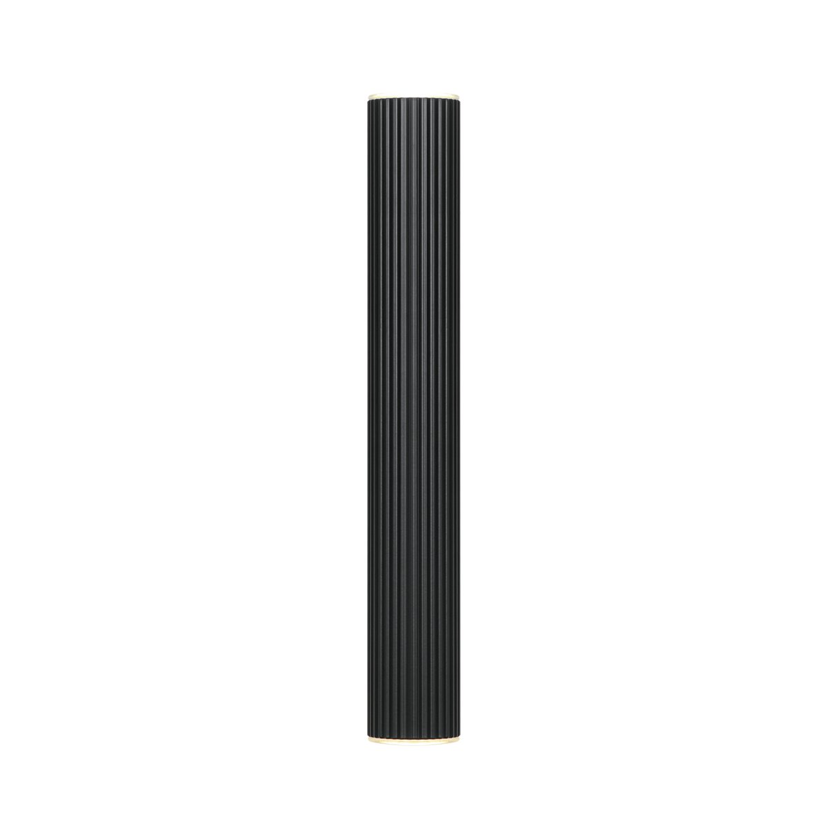 Applique murale double surface striée en aluminium, VICO noir, NORDLUX