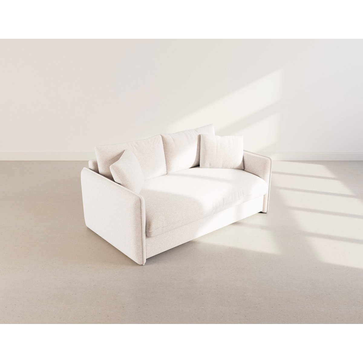 Lit - GAUTHIER beige, BEST MOBILIER