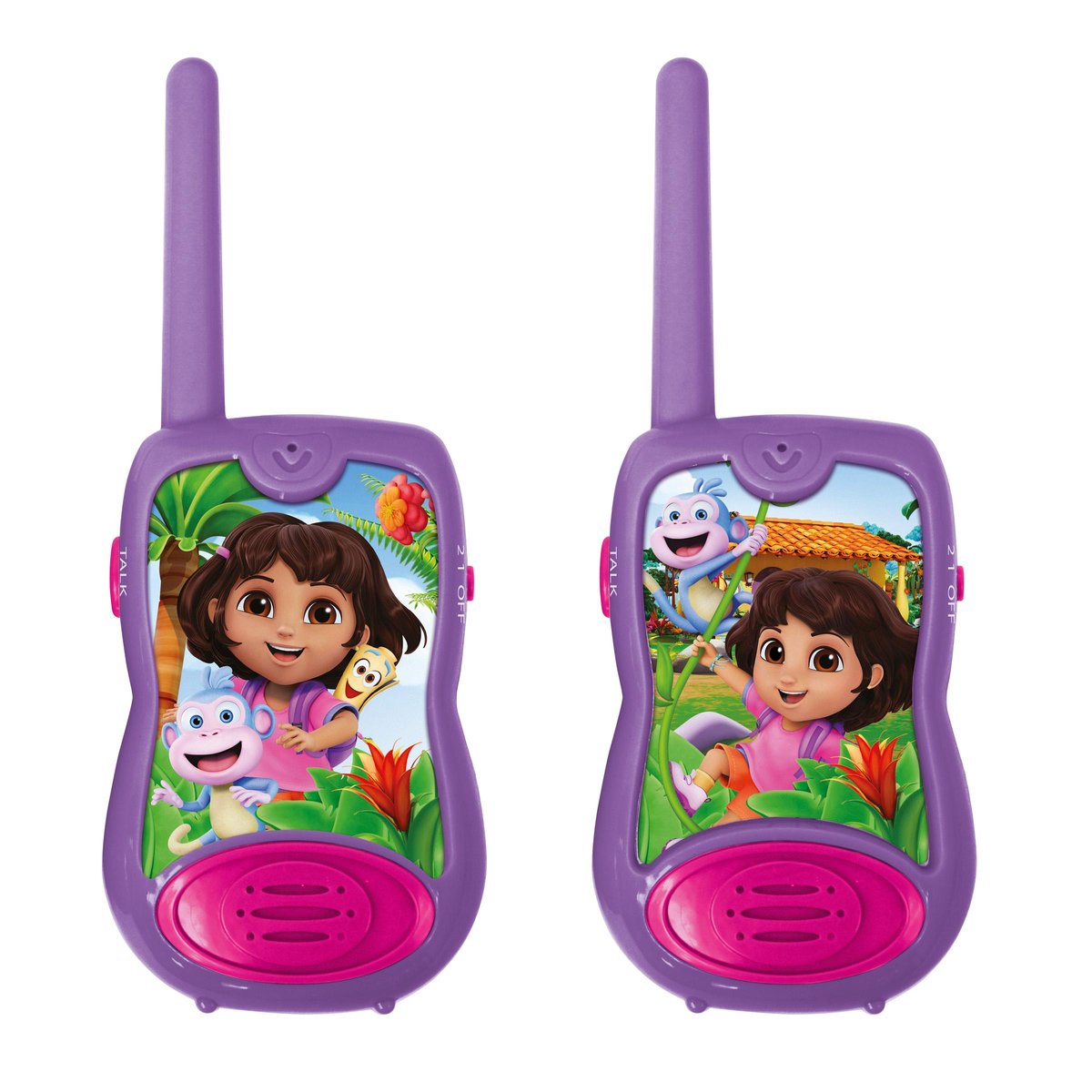 Talkies-walkies Dora 3D rose, LEXIBOOK