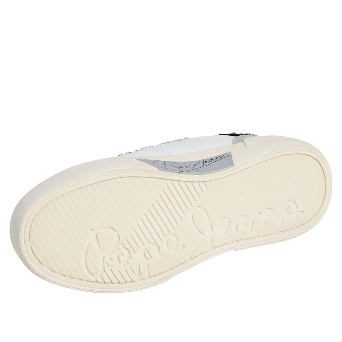 Baskets Combinées Avec Clous argent, PEPE JEANS