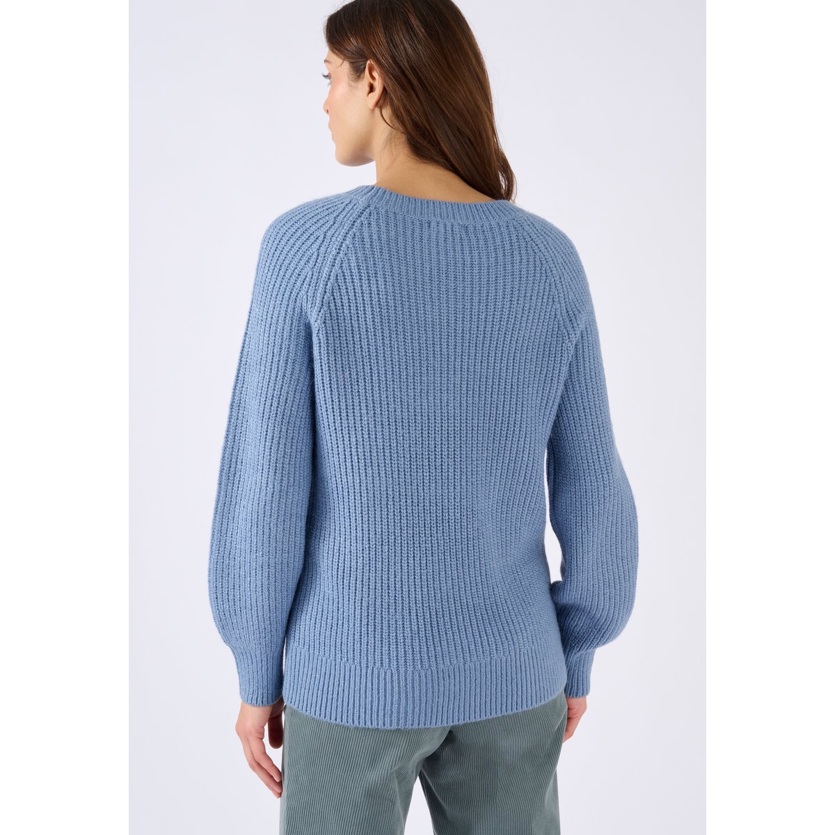 Pull torsadé Thermolactyl bleu, DAMART