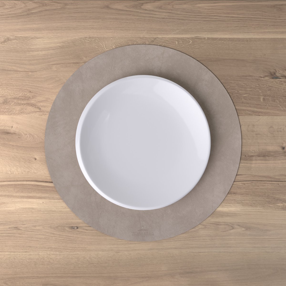 Set de table rond Nomad Grey Lifestyle Accessoires beige, VILLEROY & BOCH