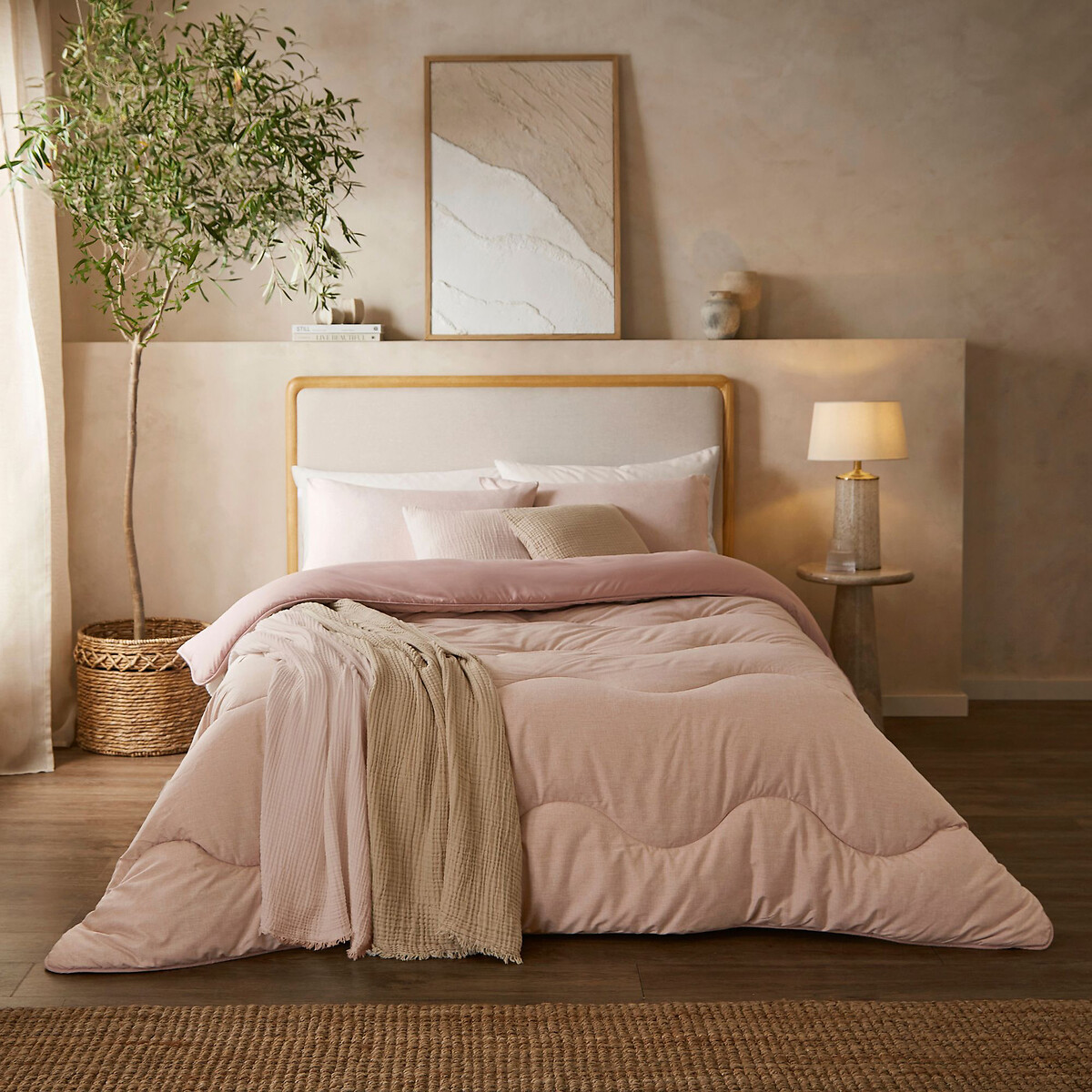 10.5 Soft Weave Coverless Tog Duvet and Pillowcase Set pink, NIGHT LARK