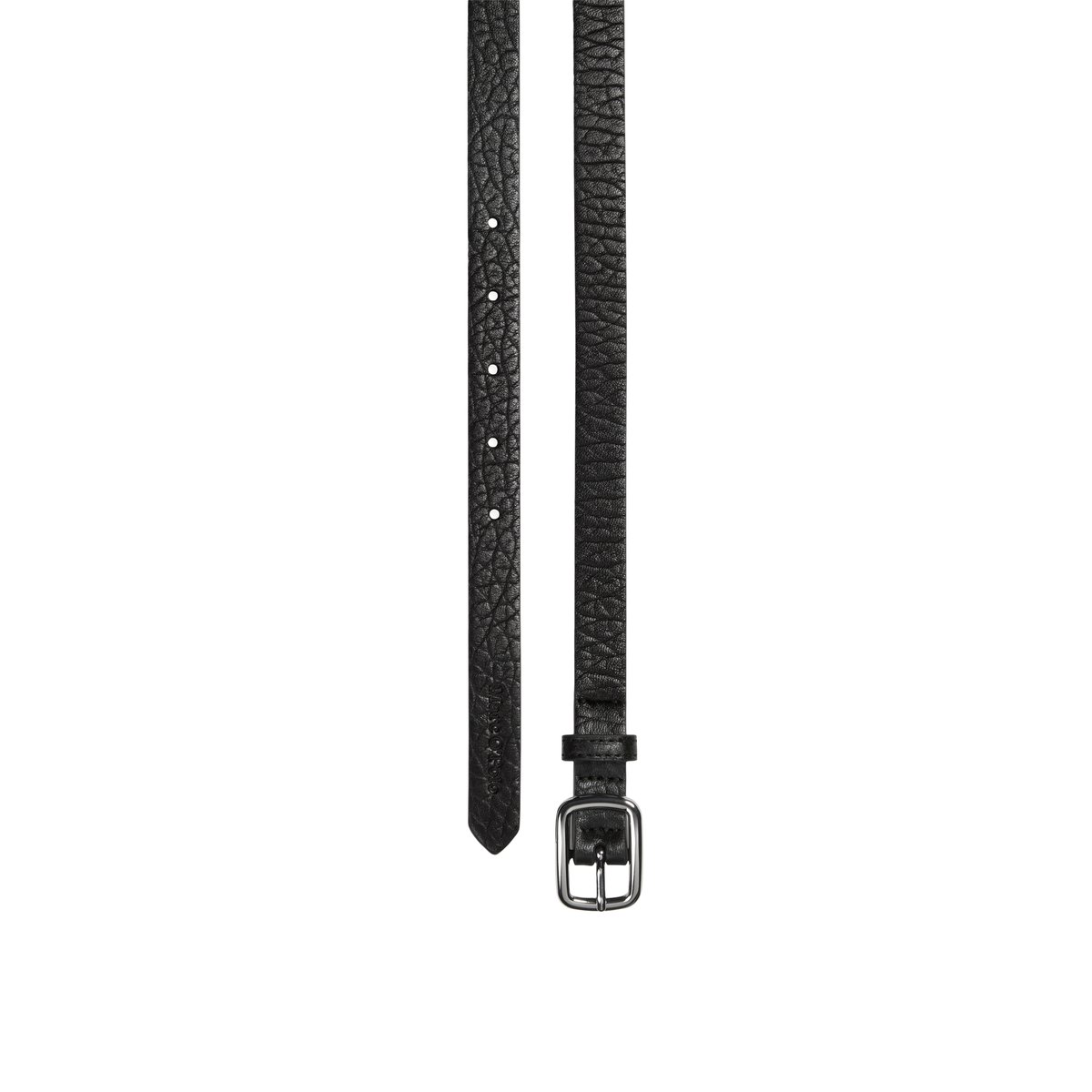 Ceinture en cuir de vache naturel noir, MARC O'POLO