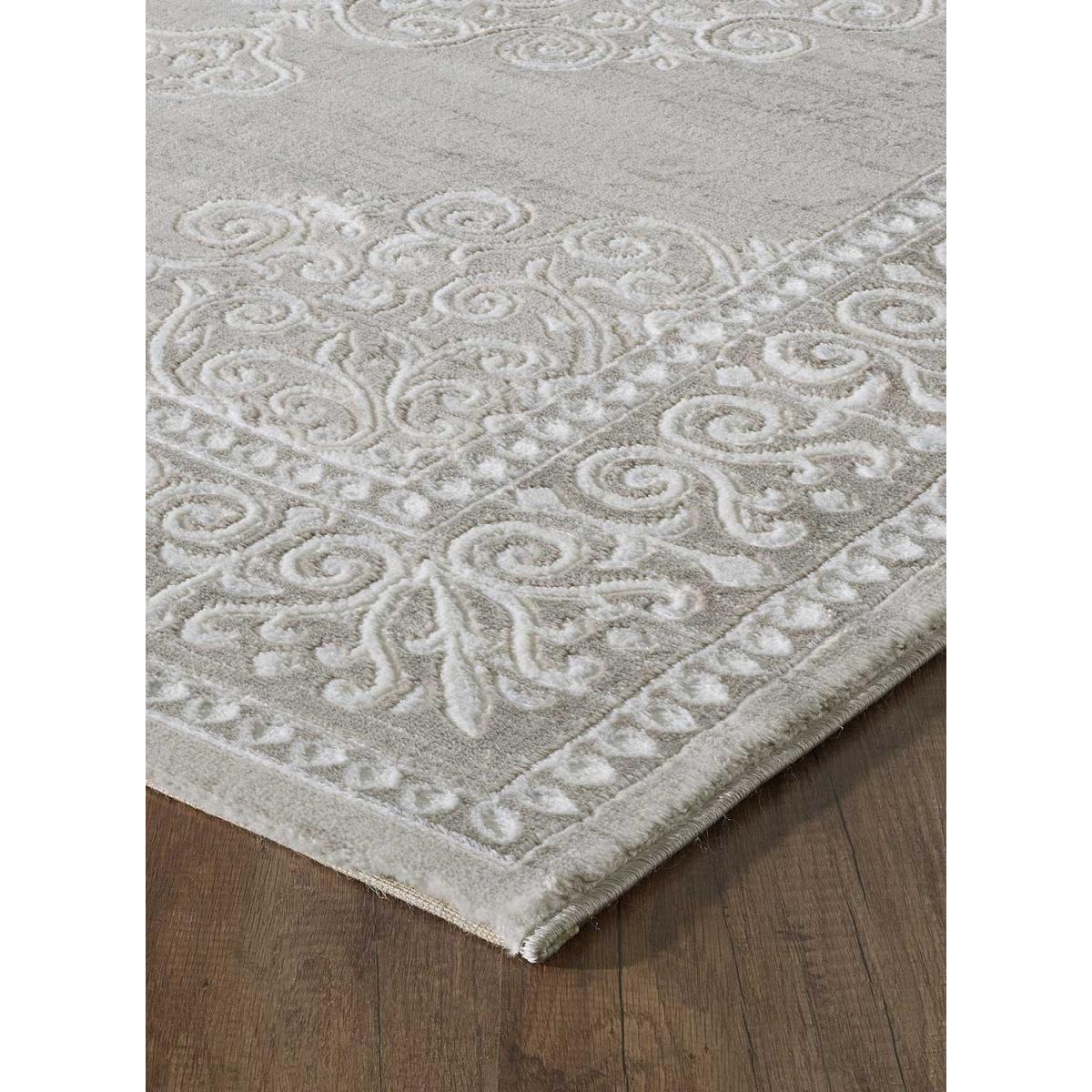 Tapis oriental tissé motif ancestral LYN7 MIRALI beige, UN AMOUR DE TAPIS