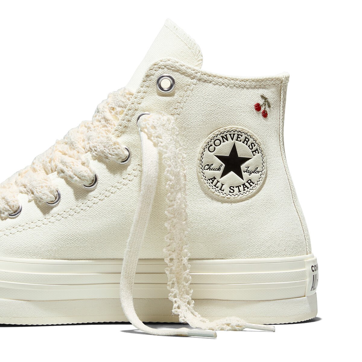 Baskets CHUCK TAYLOR ALL STAR EVA LIFT HI SUMMER MARKET blanc, CONVERSE