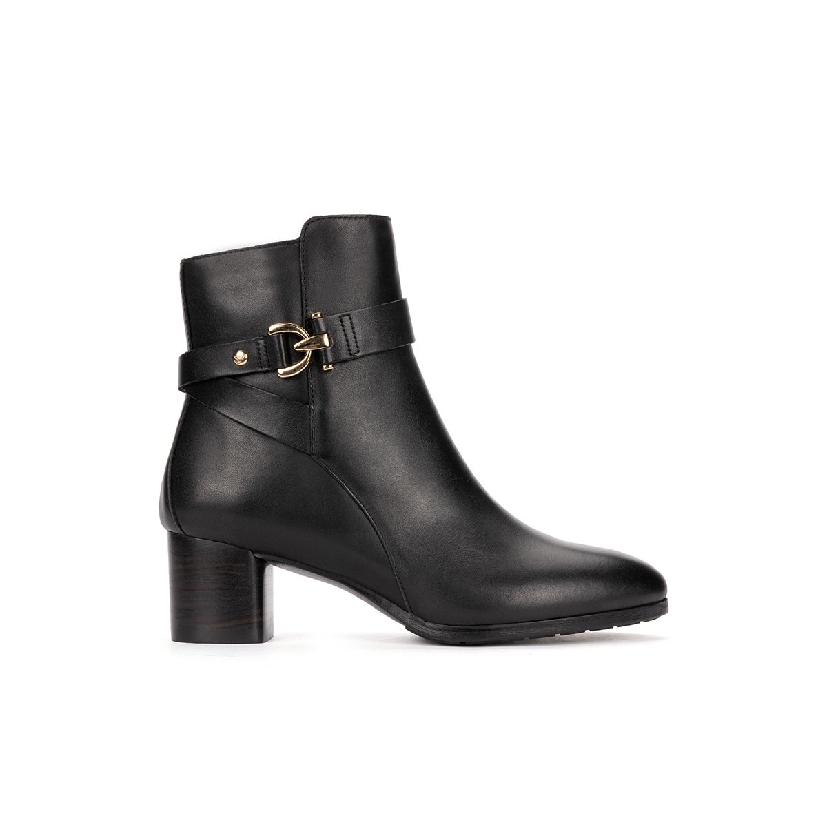 Bottines à talon cuir Calafat black, PIKOLINOS