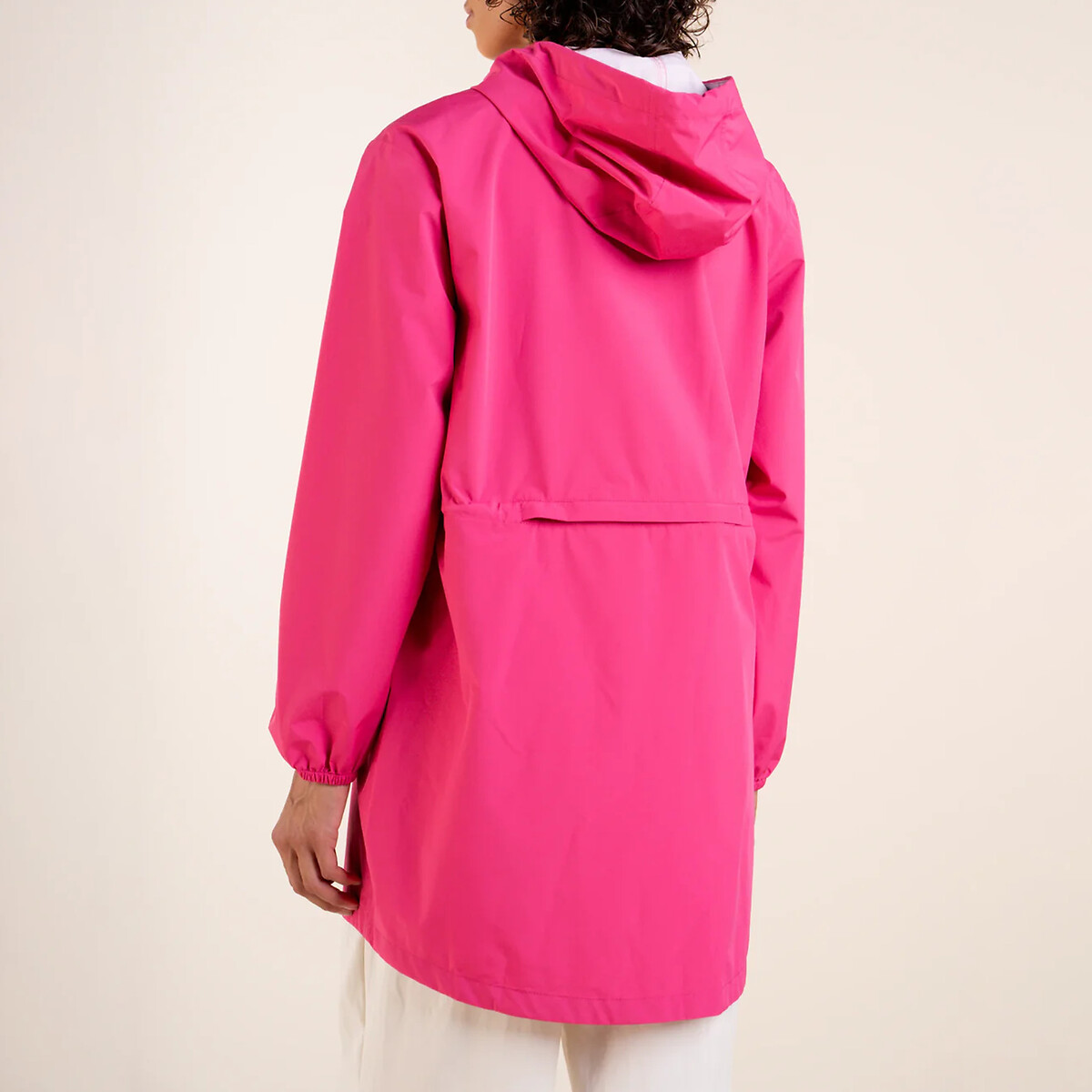 Halflang windjack met ritssluiting Amelot fuchsia, FLOTTE