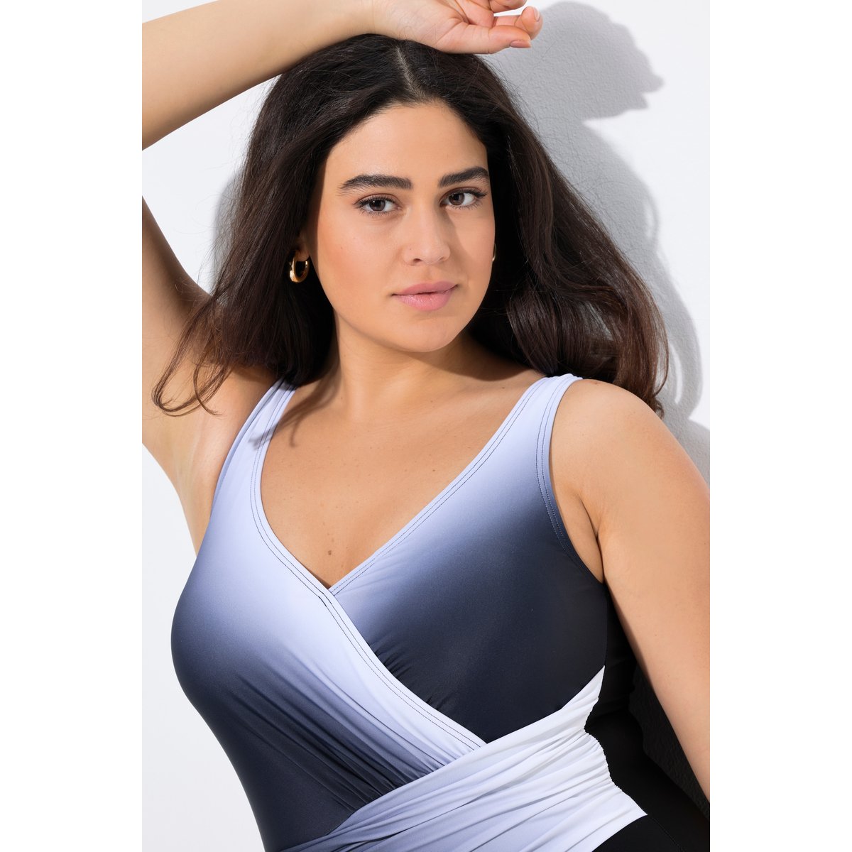 Maillot de bain avec dégradé de couleurs. noir, ULLA POPKEN