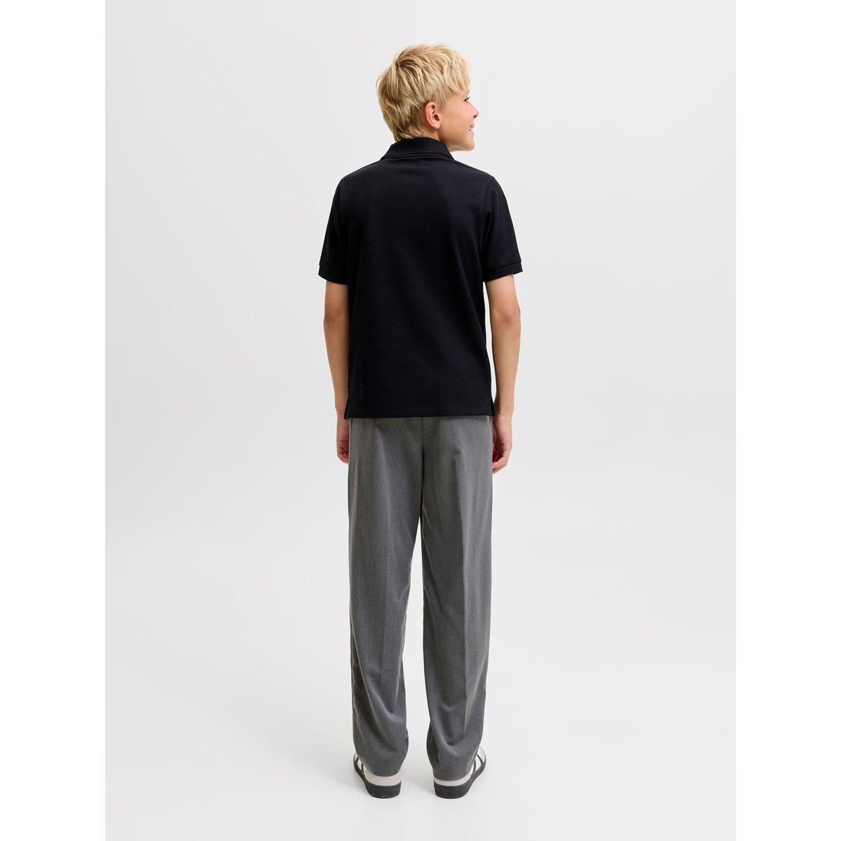 Pantalon Coupe Décontractée grey melange 1, JACK & JONES JUNIOR