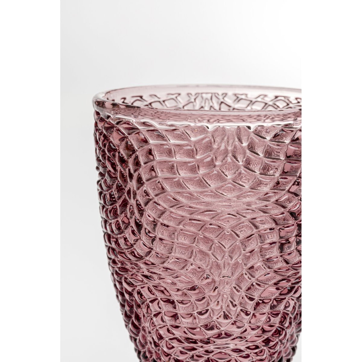 Lot de 6 verres à vin, AMARA rose, KARE DESIGN