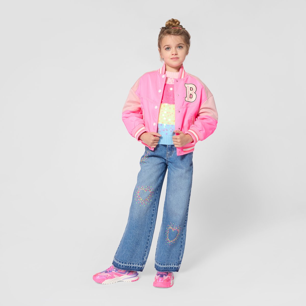 Blouson col montant storm pink, BILLIEBLUSH