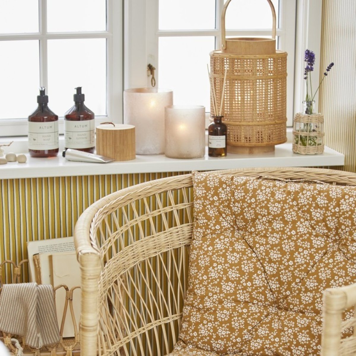 Boites bambou rangement  set de 2 bois clair, IB LAURSEN
