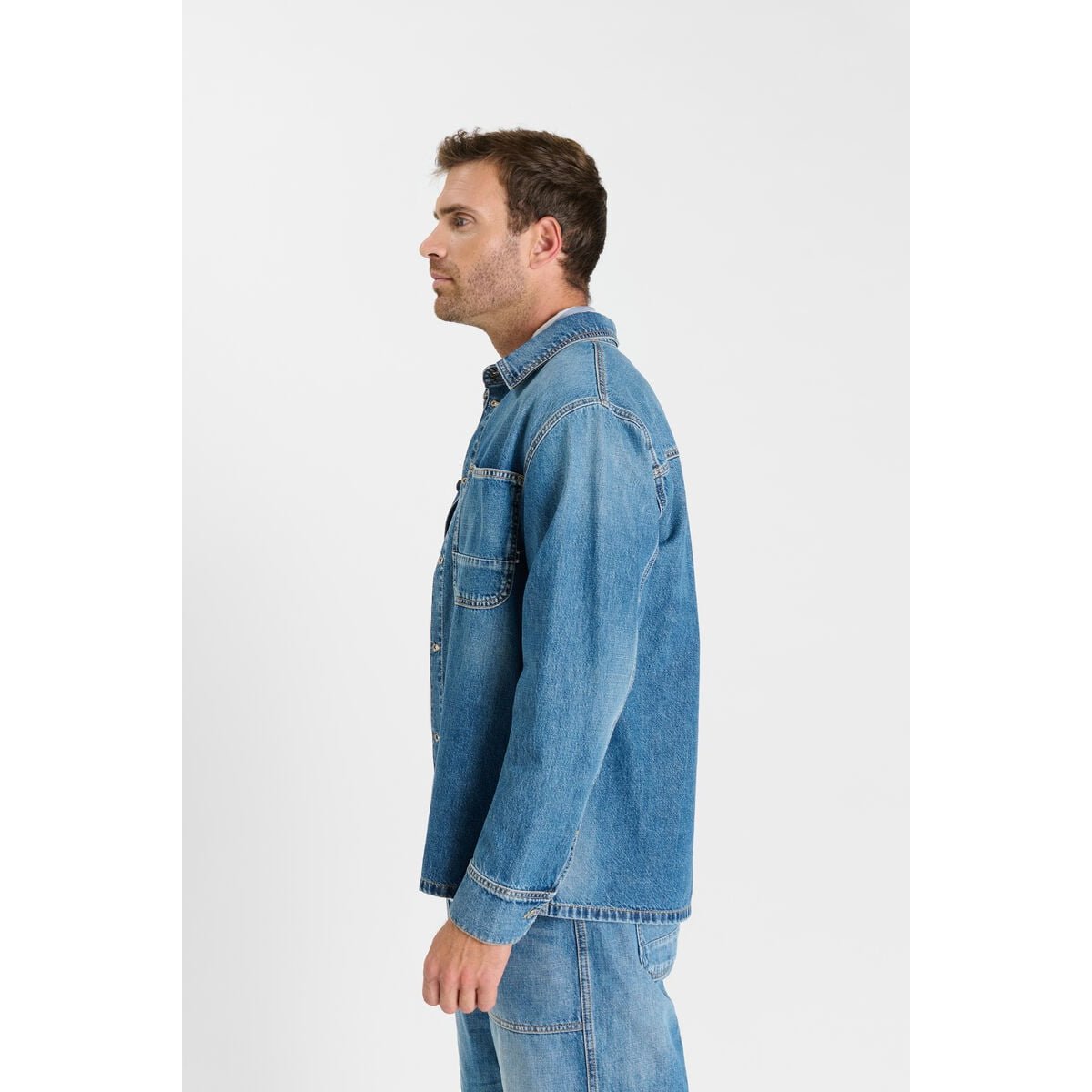 Chemise en jeans HISA blue, LE TEMPS DES CERISES