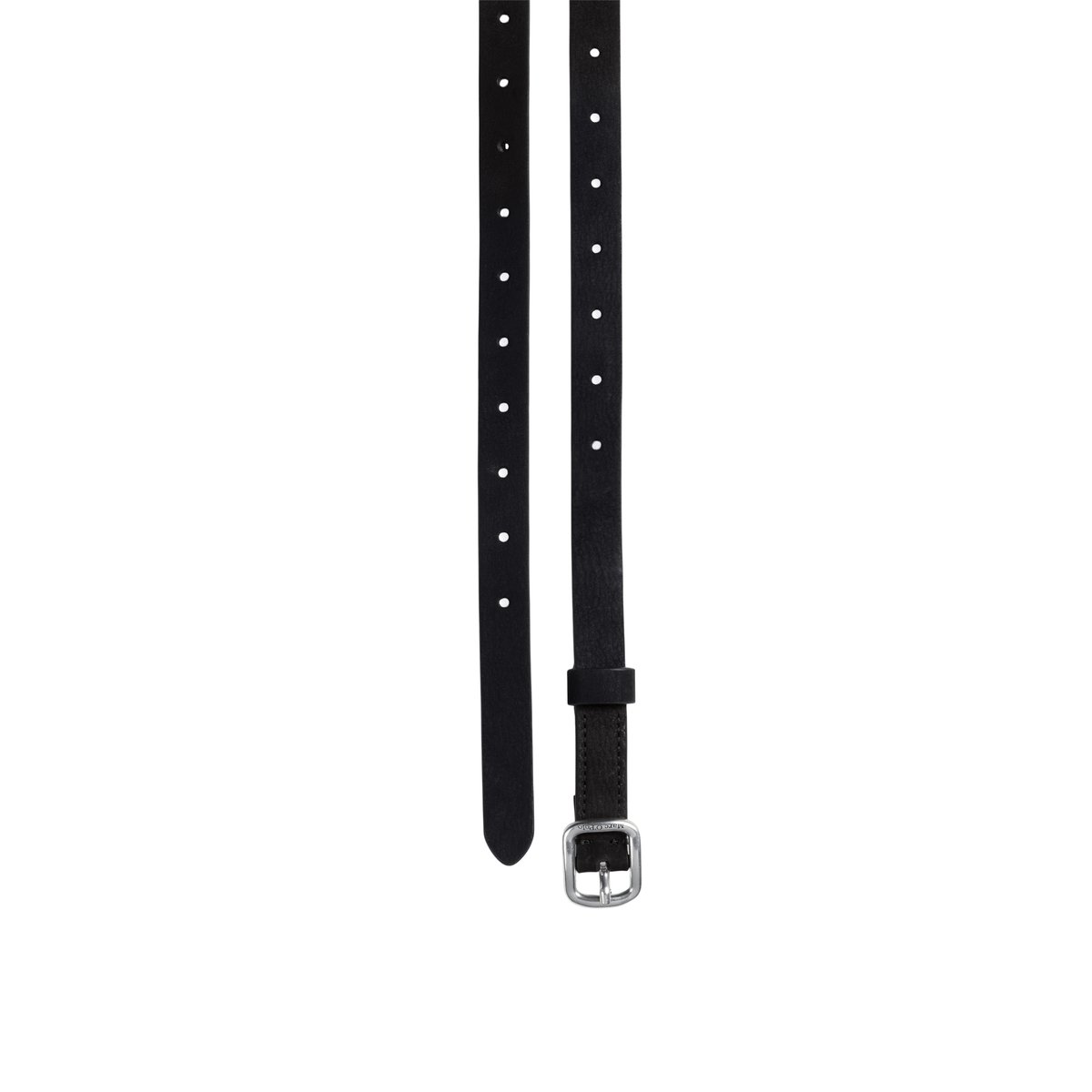 Ceinture modèle Hanny avec des trous traversants noir, MARC O'POLO