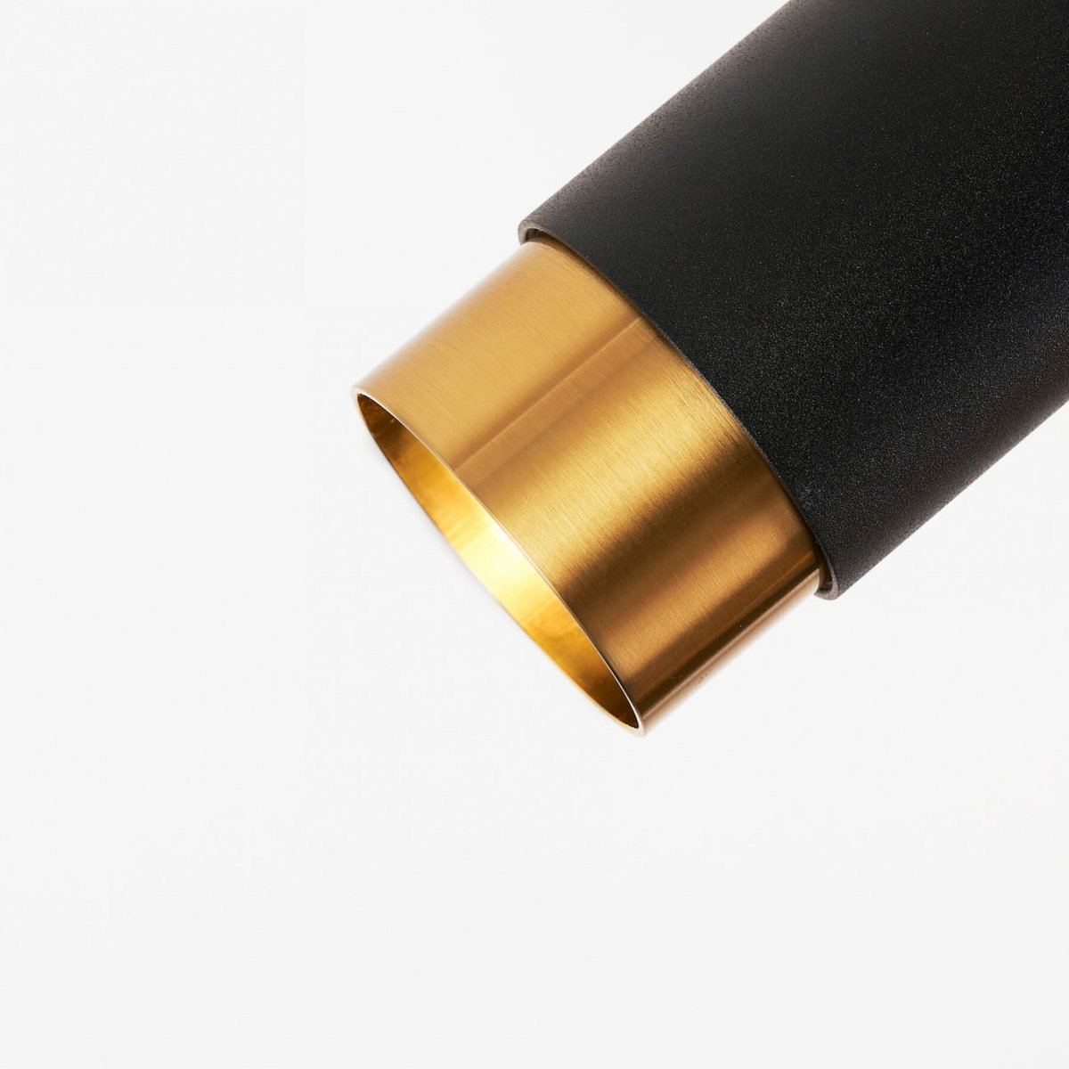 Grand lampadaire multi spot - ELYA noir et doré, KOSILUM