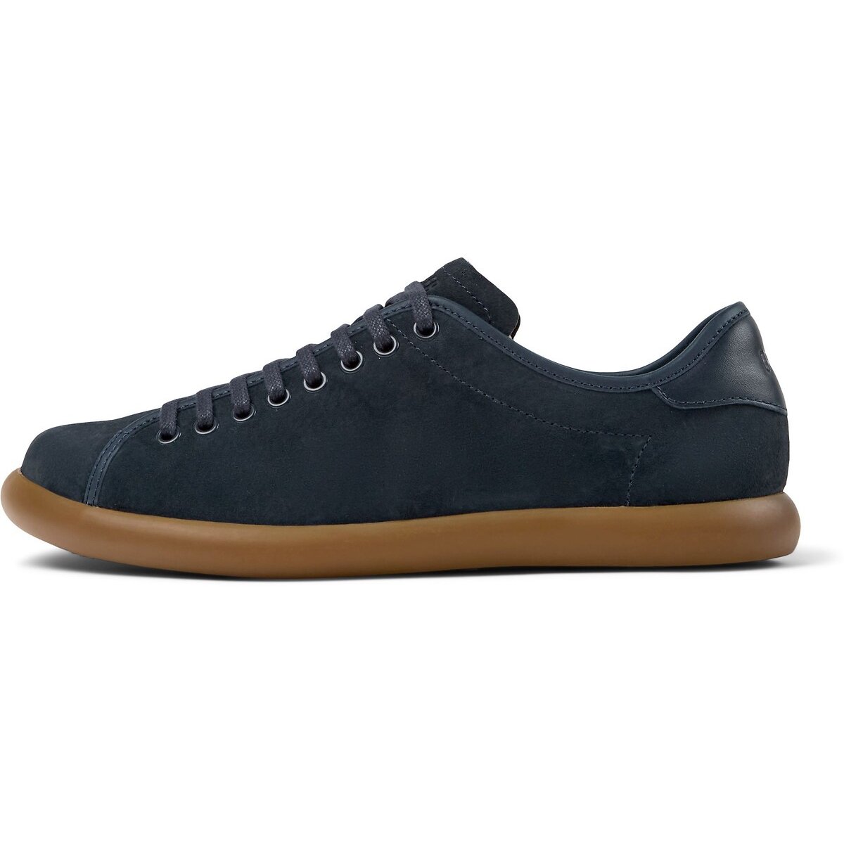 Pelotas Soller Suede Leather Trainers navy blue, CAMPER