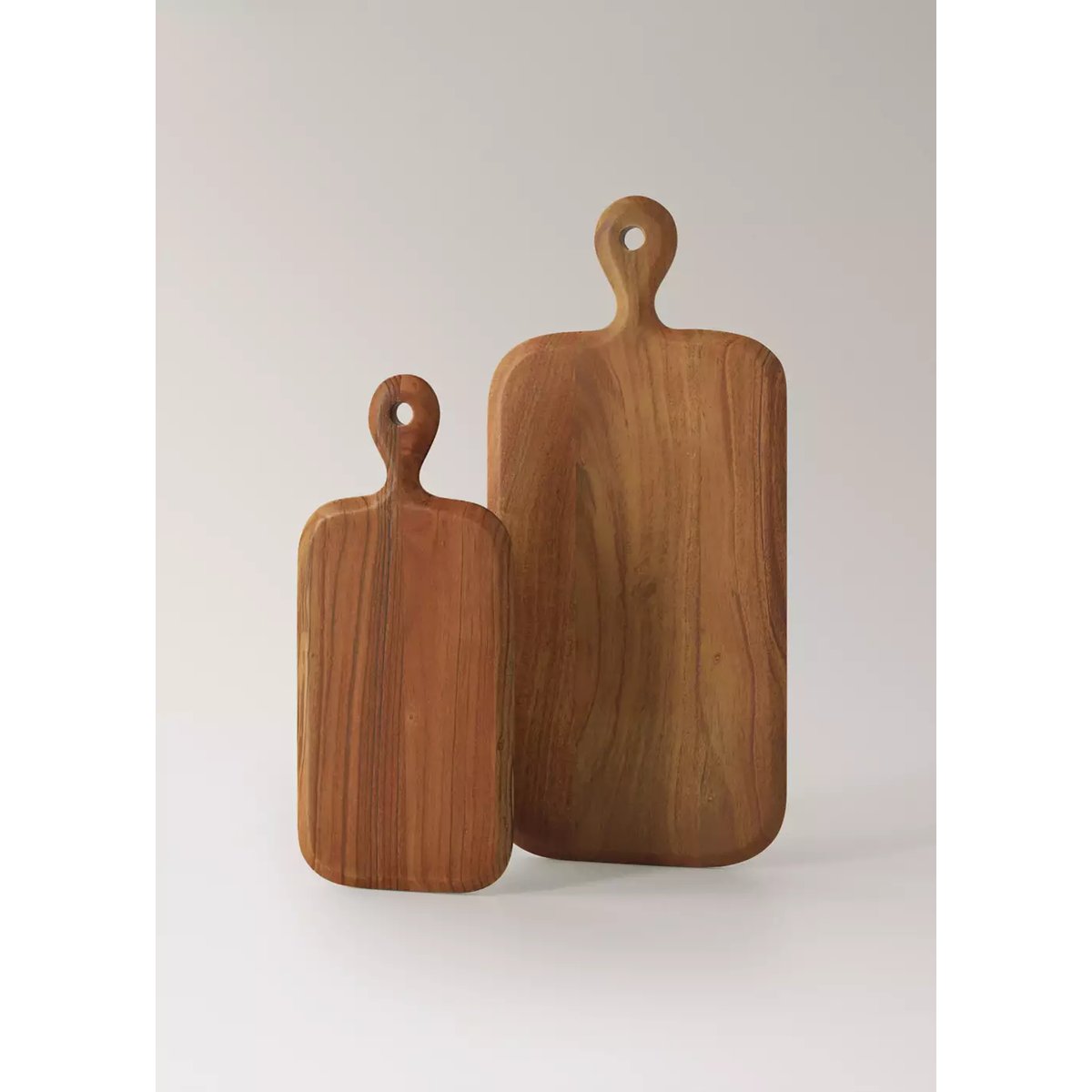 Planche à découper en bois d'acacia marron, MANGO HOME