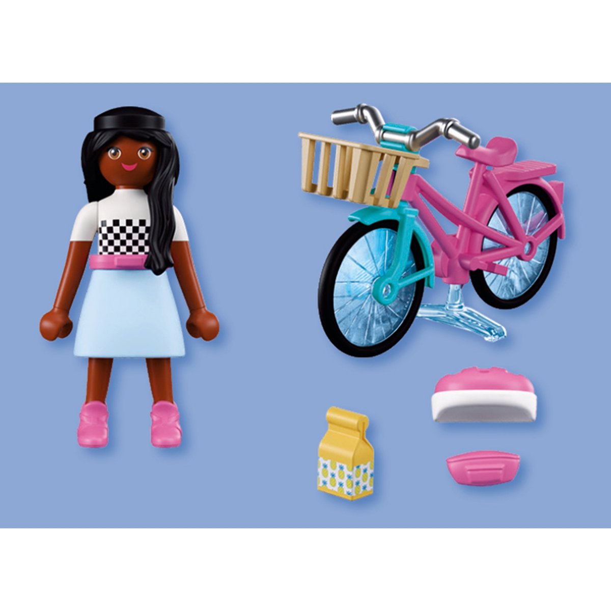 Brooklyn et son vélo multicolore, PLAYMOBIL