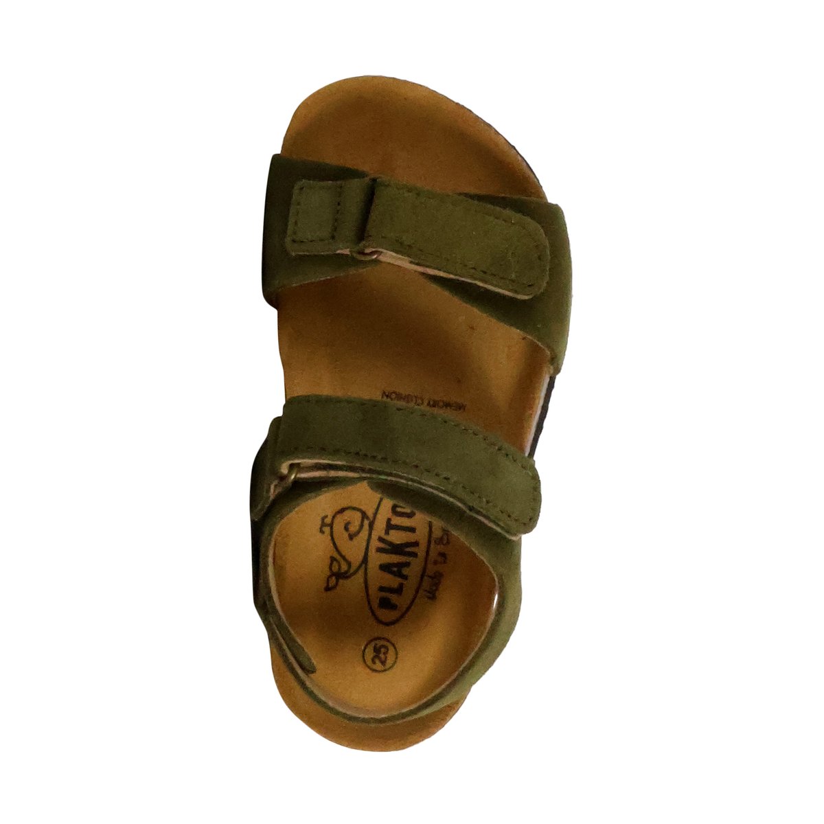 Mules Cuir Pol vert, PLAKTON