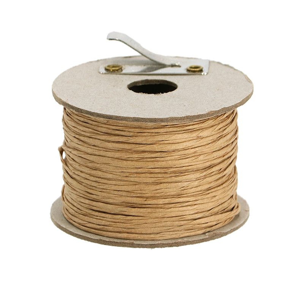 Bobine de fil métallique et papier kraft couleur unique, ESSCHERT DESIGN