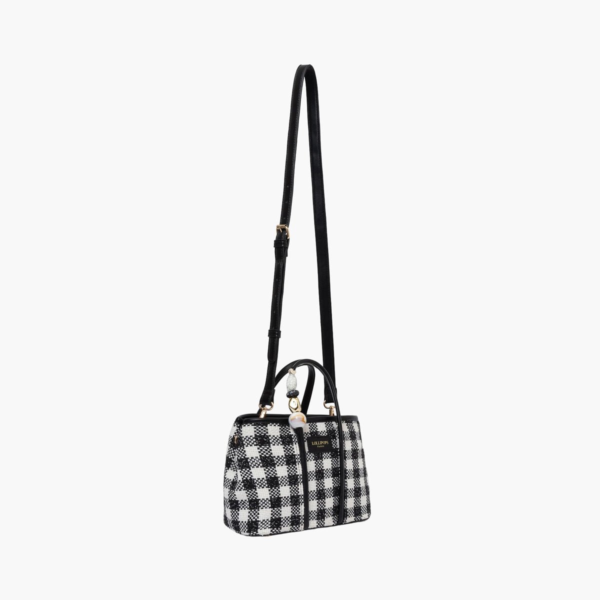 Petit sac shopper  Samantha noir, LOLLIPOPS