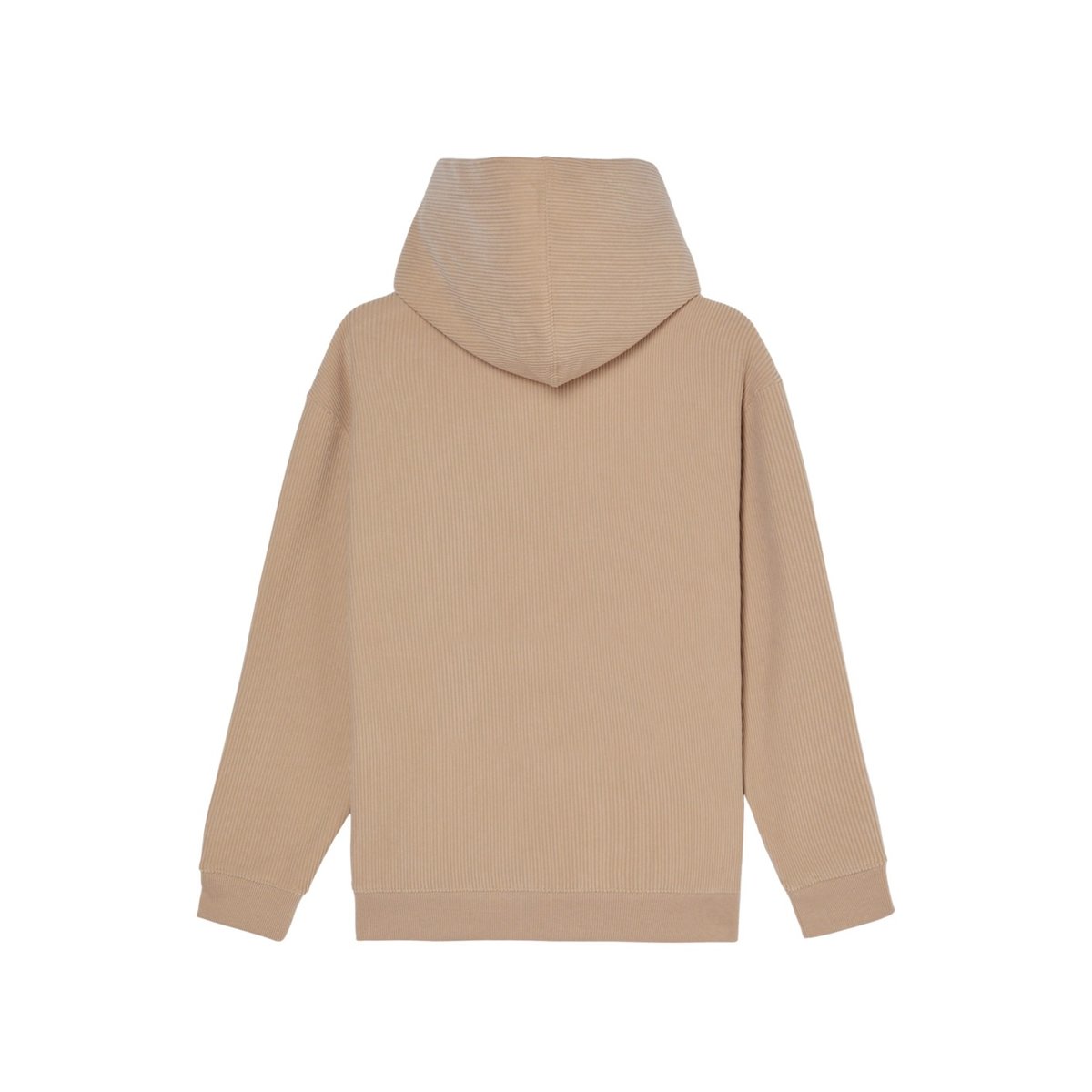 Sweat capuche LOWCASE CORDUROY beige humus, ELEMENT