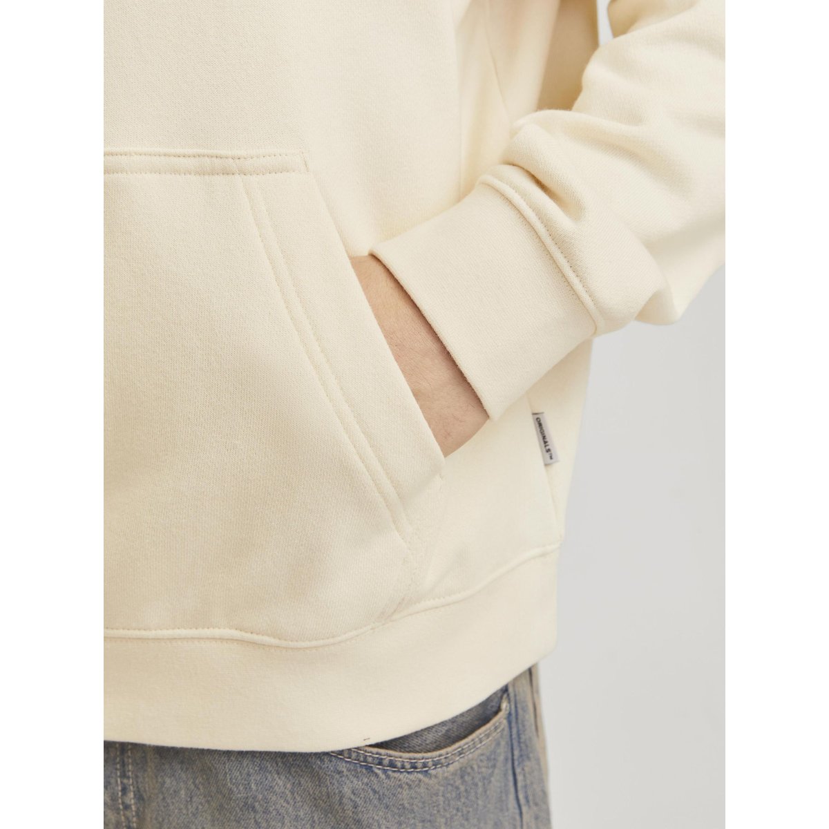 Sweat À Capuche antique white, JACK & JONES