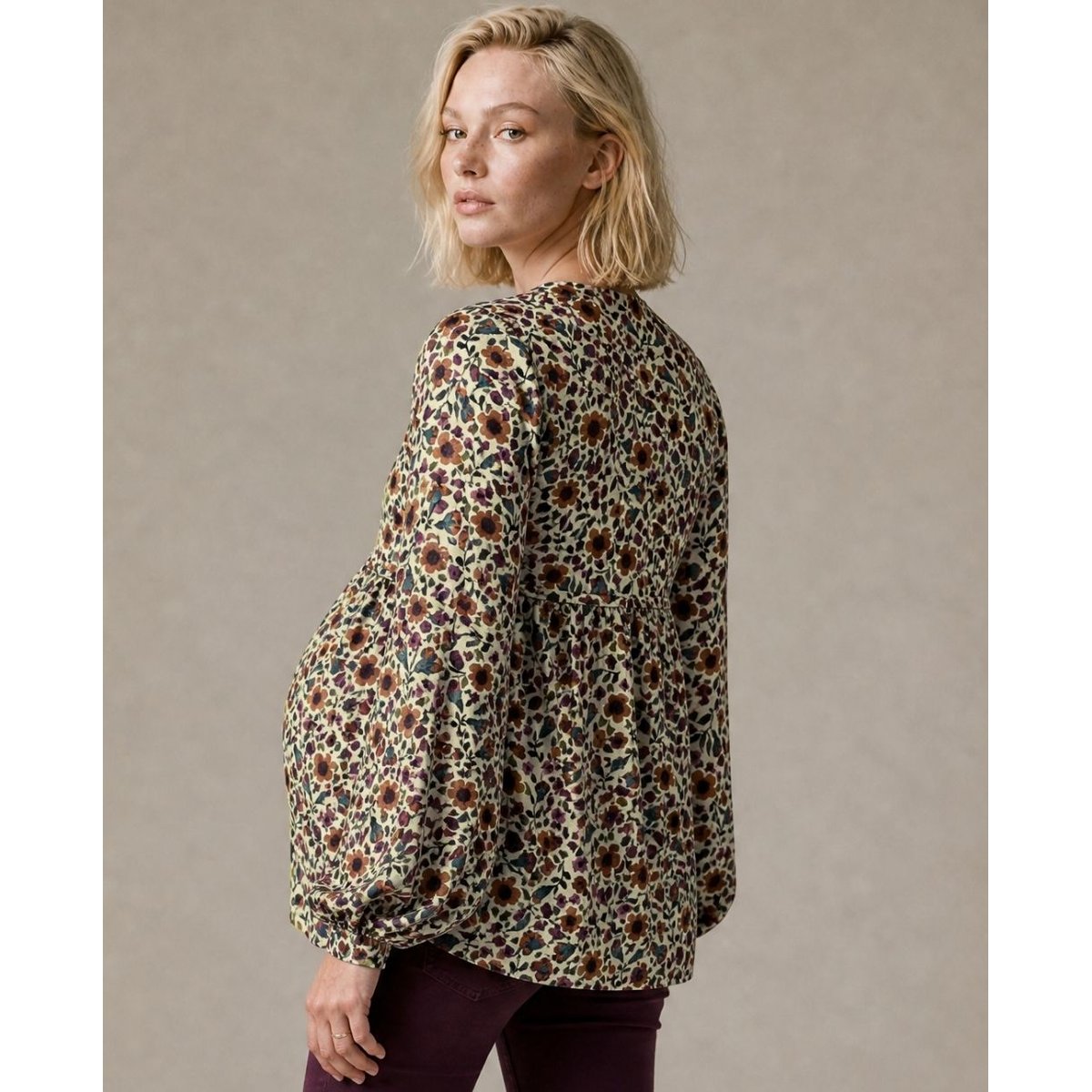 Blouse d'allaitement Tess multicolore, CACHE COEUR