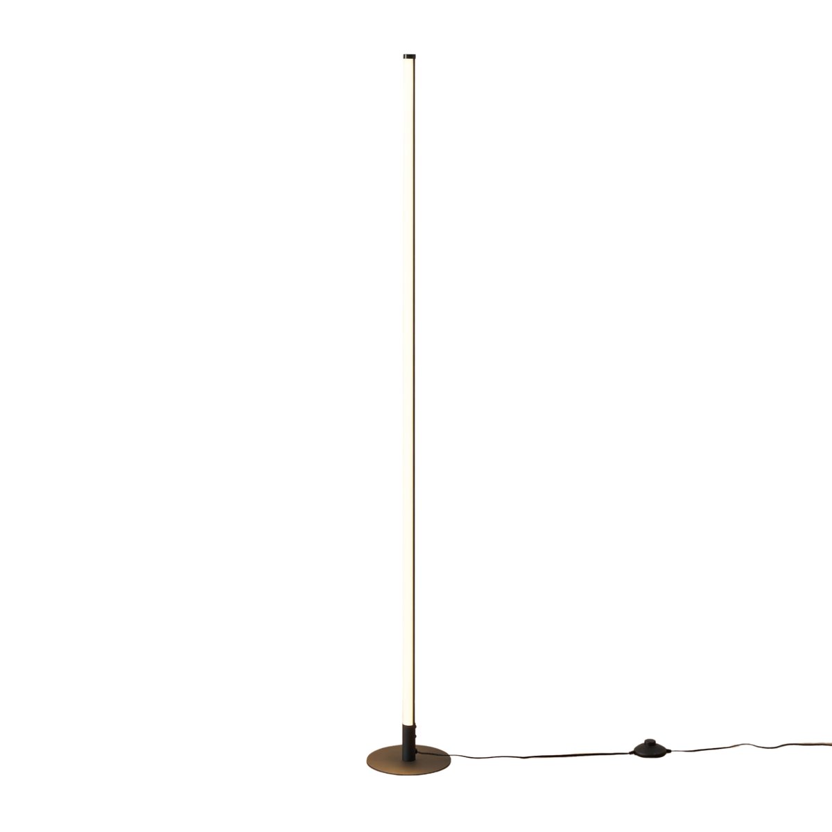 Lampadaire LED fin et minimaliste - SLOANE noir, KOSILUM